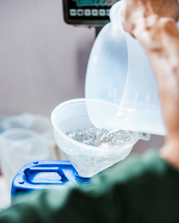 Filling an order by hand