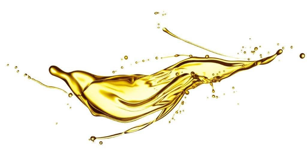 Golden carrier oil splash