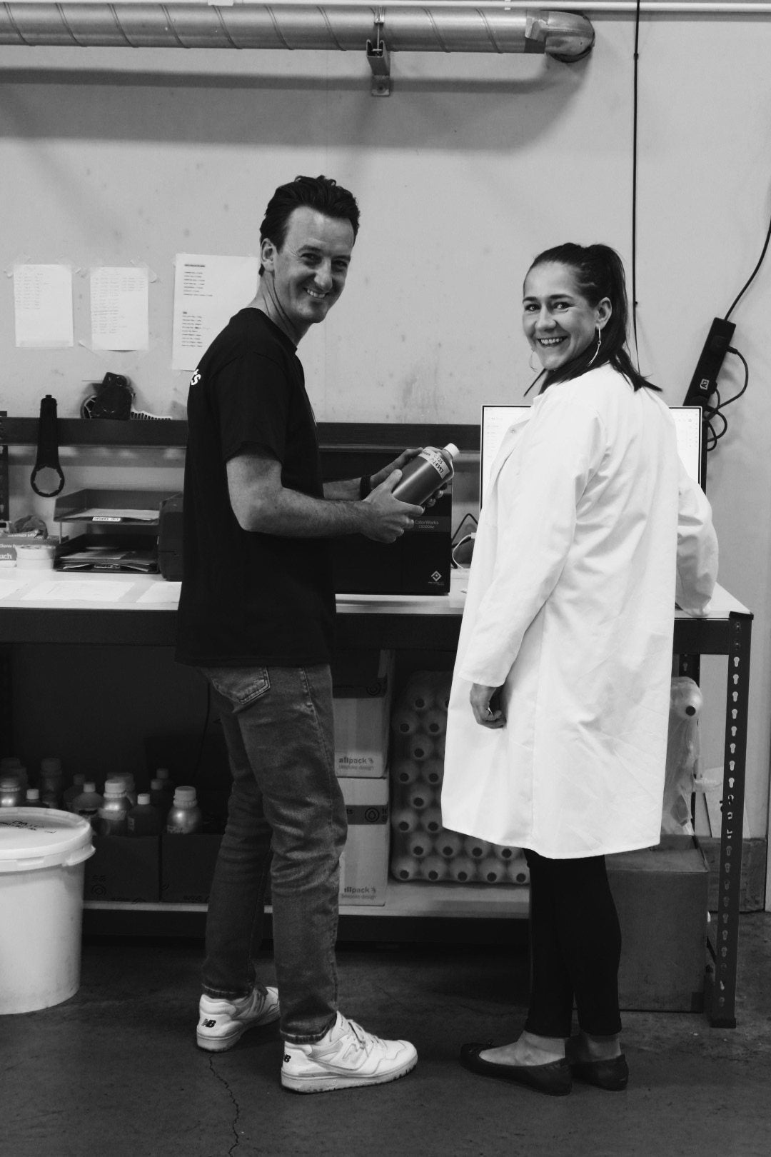 The Ingredients Store team in the lab