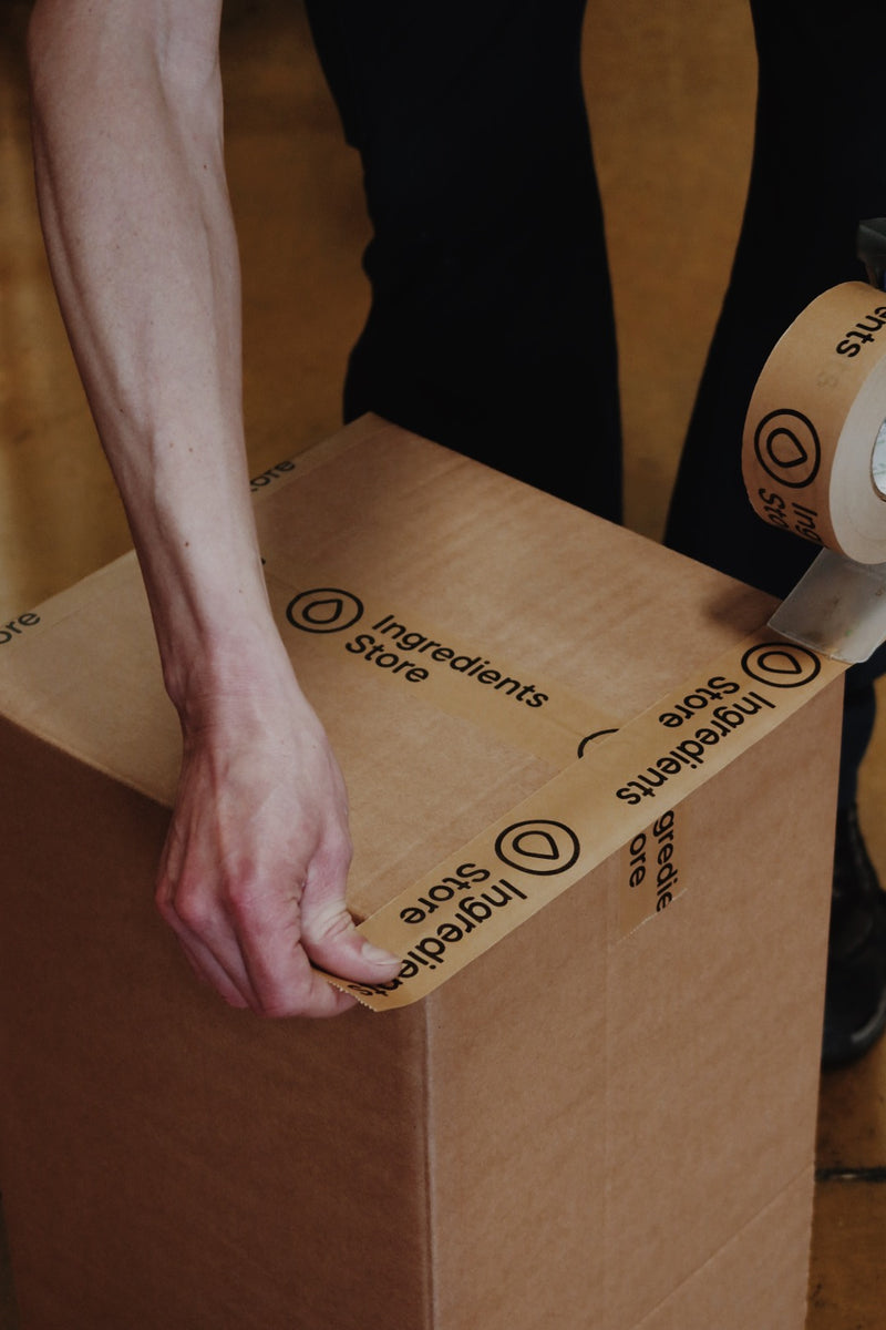An order in an Ingredients Store box